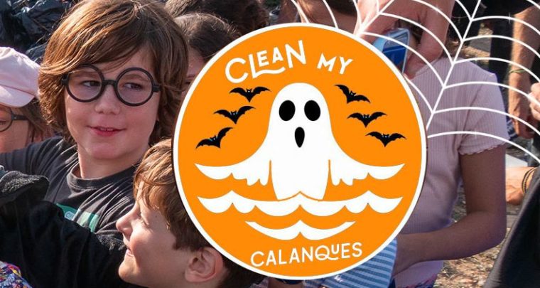 Dépollution Halloween avec Clean my Calanques