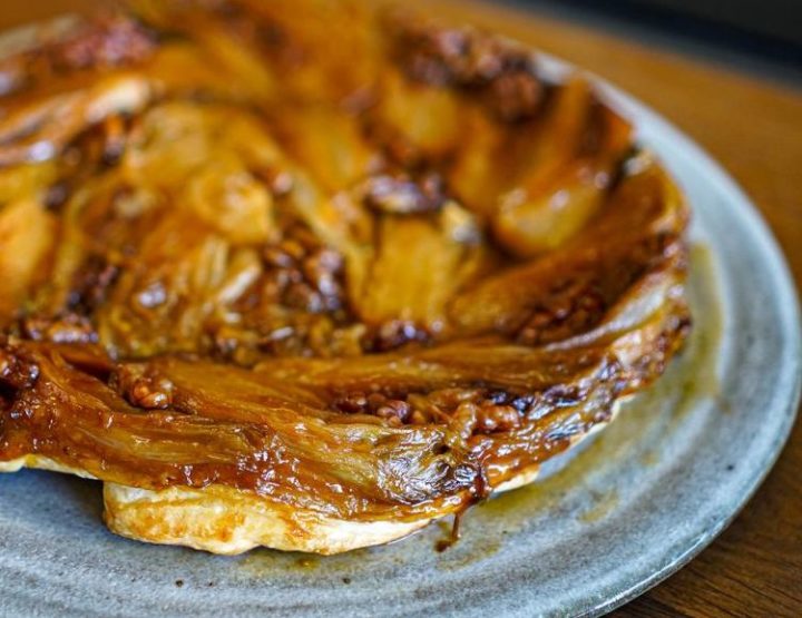 Tarte tatin d'endives